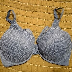 Auden Lace Bra in Soft Blue